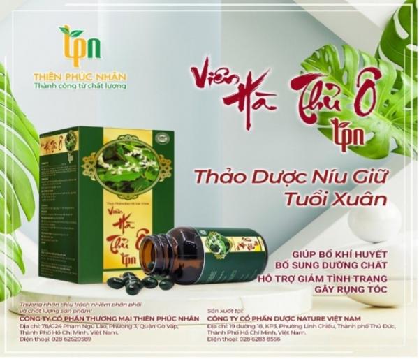 Chặn đứng nỗi lo bạc tóc sớm với VIÊN HÀ THỦ Ô TPN