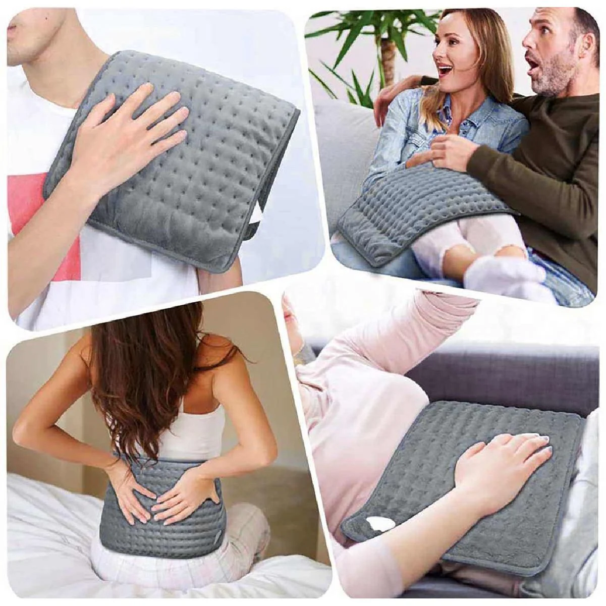 Thảm Chườm Nóng Kachi MK363 giảm đau nhức, đệm sưởi ấm, chăn điện