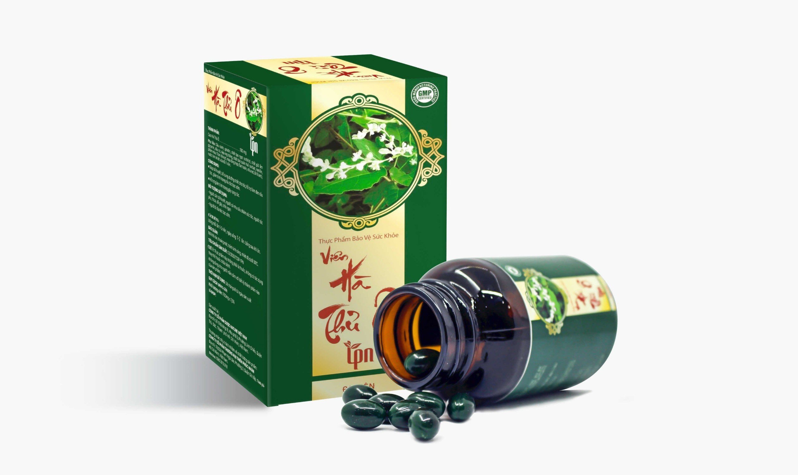 Viên Hà thủ ô TPN  - 240 viên/4 hộp/liệu trình