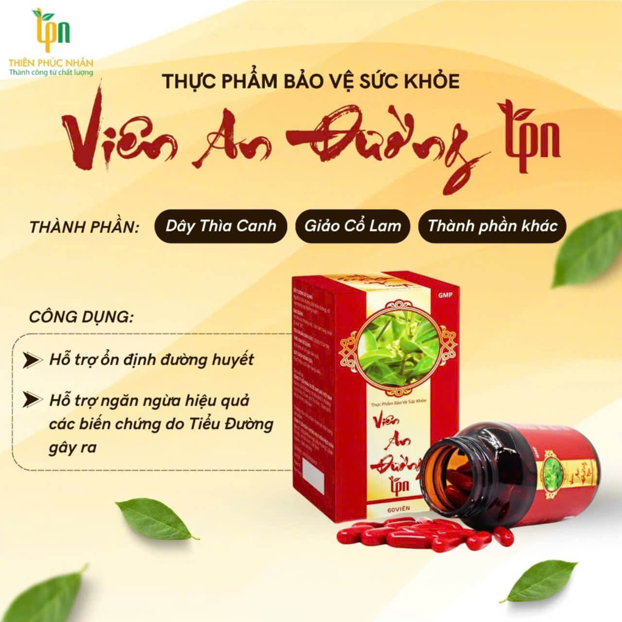 Viên An Đường TPN - Hộp 60 viên
