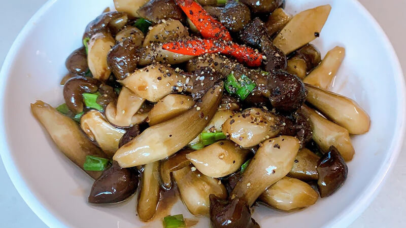 các món từ nấm