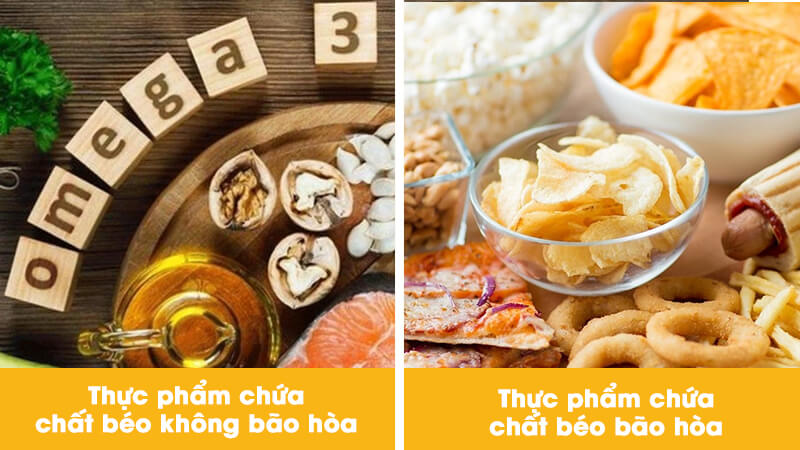 Phân biệt chất béo
