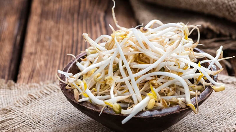 giá đỗ tốt cho  người mỡ máu