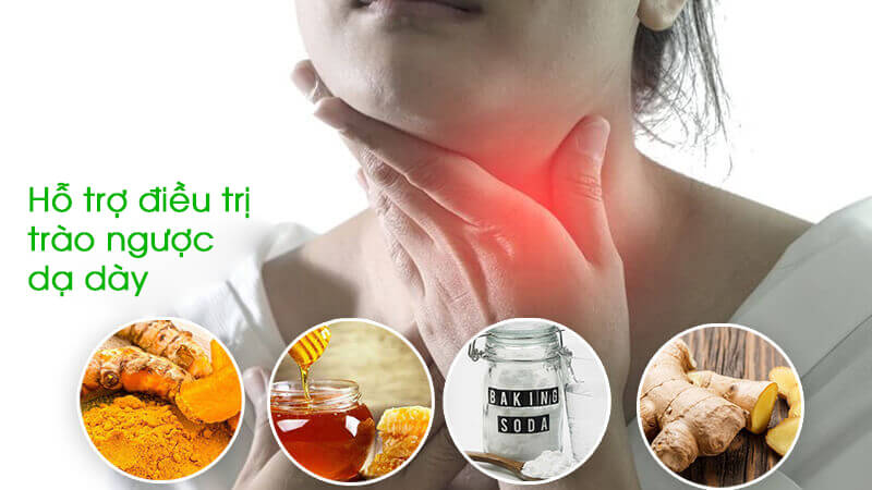 mẹo hỗ trợ điều trị trào ngược dạ dày trong dân gian